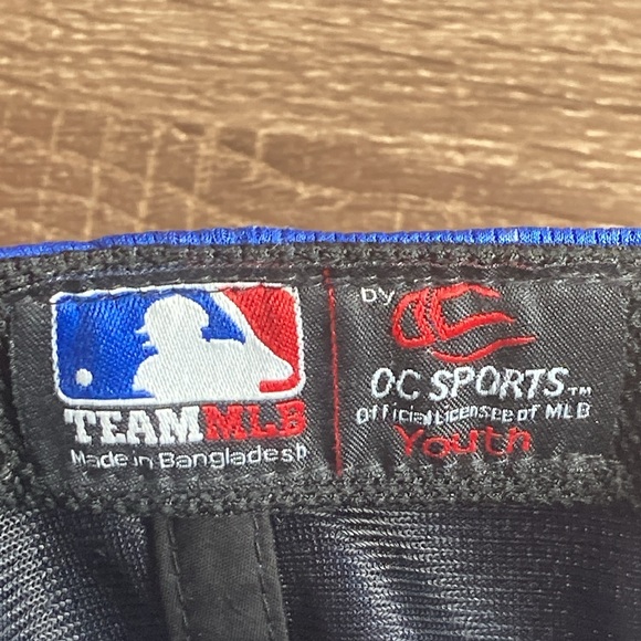 EUC Chicago Cubs Youth Ball Cap Hat OC Sports Adjustable OSFM Baseball MLB Blue - Picture 7 of 8